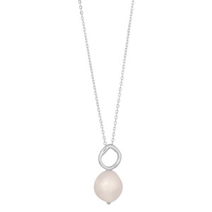 Nordahl Jewelry - Barocke Halskette mit Perle und silber Anhänger